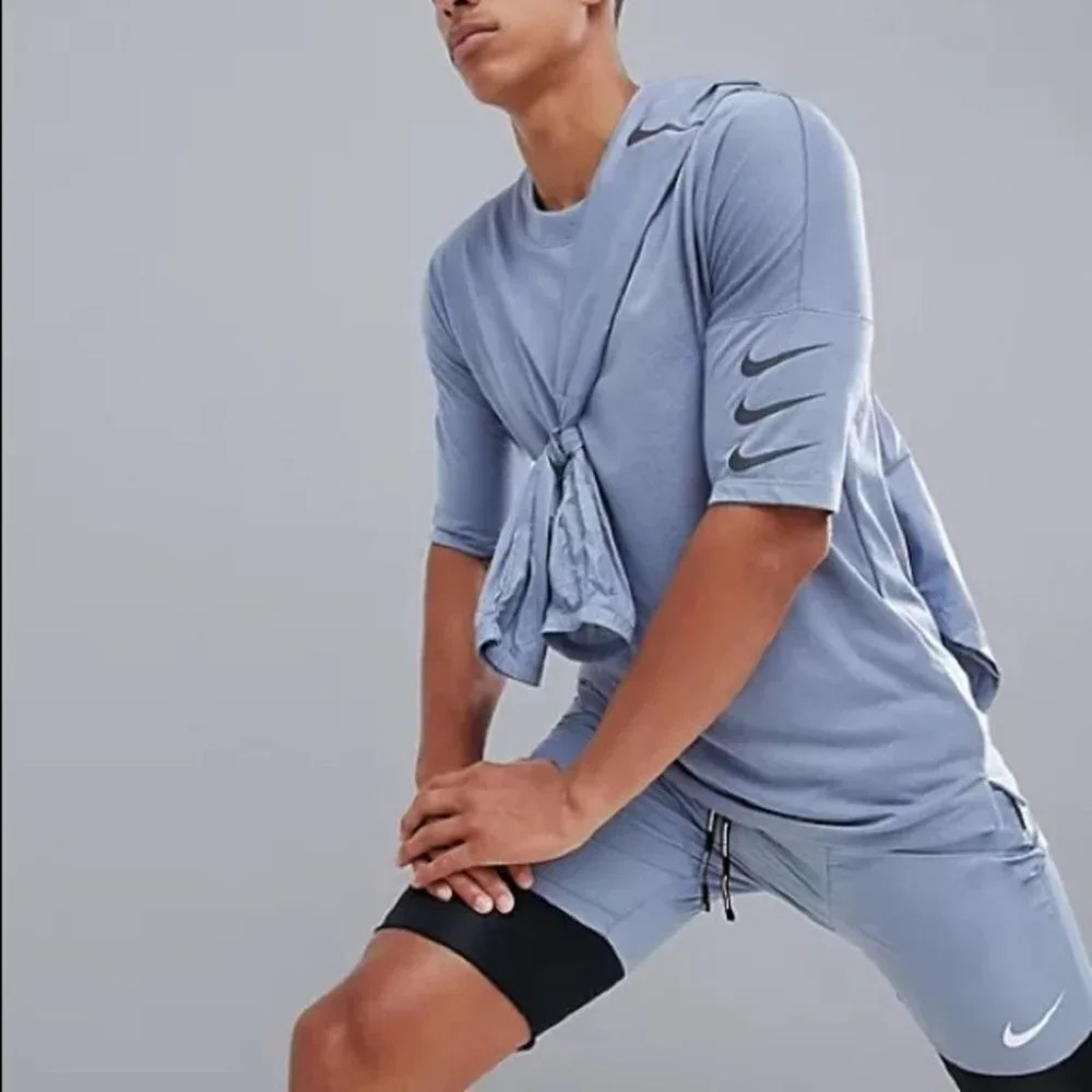 Nike‎ S Half Sleeve Running Top Shirt Rise 365 Tailwind 928541